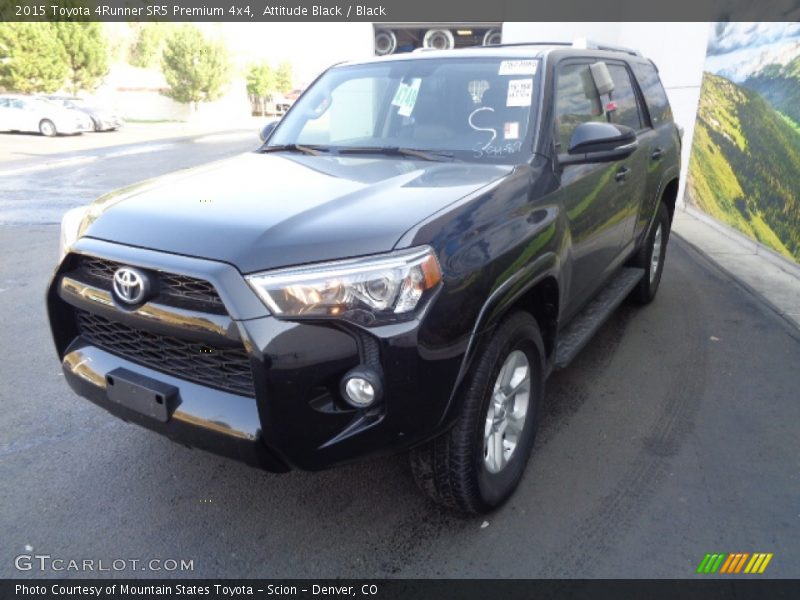 Attitude Black / Black 2015 Toyota 4Runner SR5 Premium 4x4