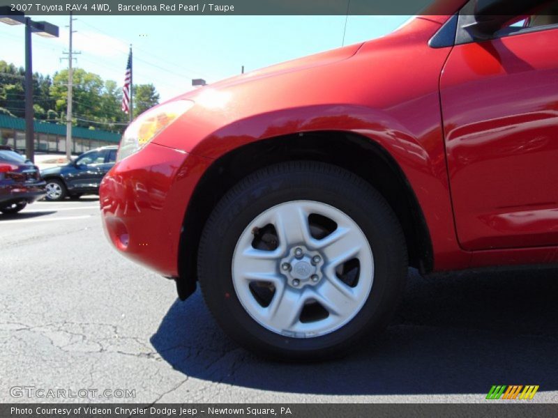 Barcelona Red Pearl / Taupe 2007 Toyota RAV4 4WD