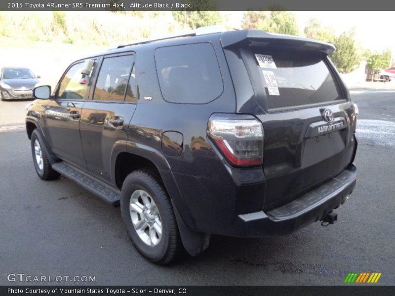 Attitude Black / Black 2015 Toyota 4Runner SR5 Premium 4x4