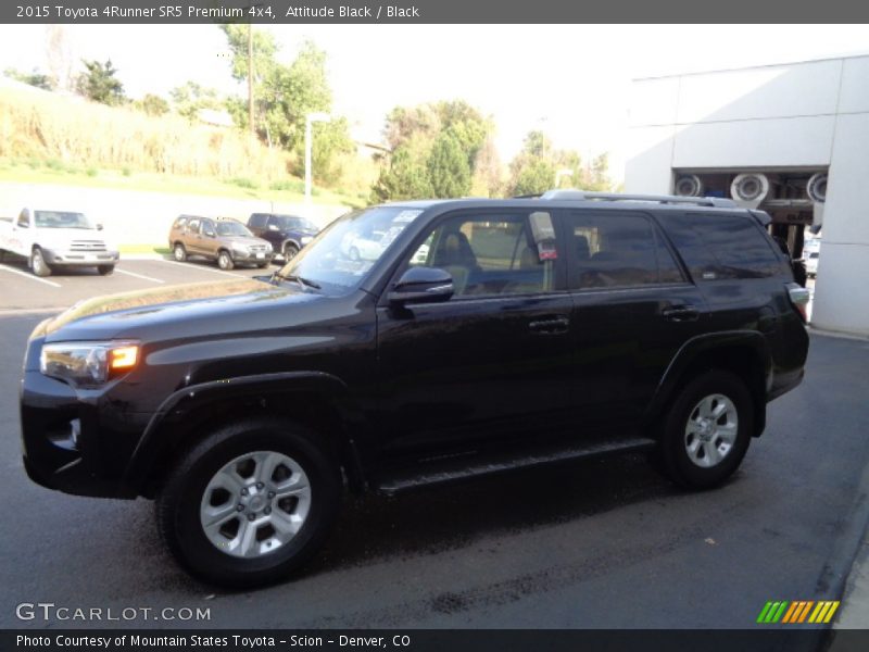 Attitude Black / Black 2015 Toyota 4Runner SR5 Premium 4x4