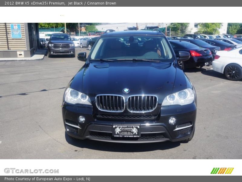 Jet Black / Cinnamon Brown 2012 BMW X5 xDrive35i Premium