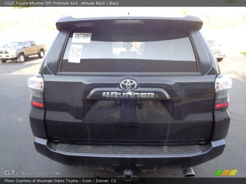 Attitude Black / Black 2015 Toyota 4Runner SR5 Premium 4x4