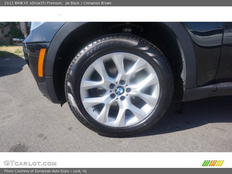 Jet Black / Cinnamon Brown 2012 BMW X5 xDrive35i Premium