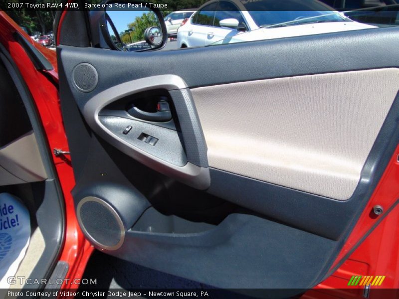 Barcelona Red Pearl / Taupe 2007 Toyota RAV4 4WD