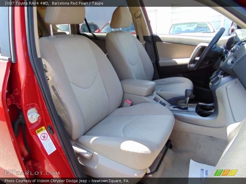  2007 RAV4 4WD Taupe Interior