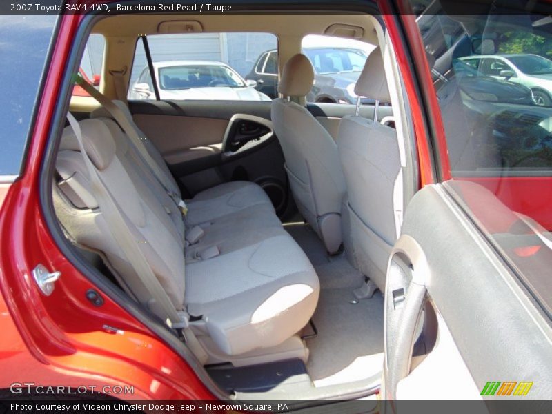 Barcelona Red Pearl / Taupe 2007 Toyota RAV4 4WD