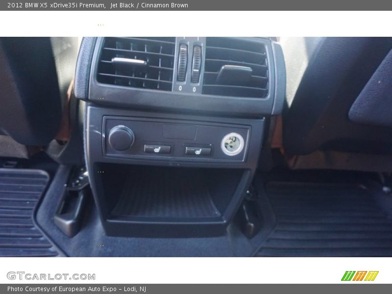 Jet Black / Cinnamon Brown 2012 BMW X5 xDrive35i Premium