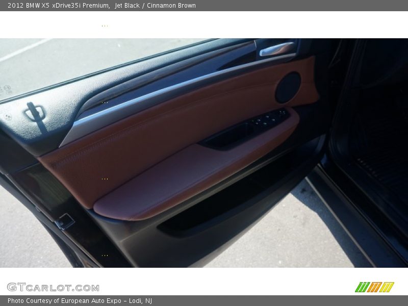 Jet Black / Cinnamon Brown 2012 BMW X5 xDrive35i Premium
