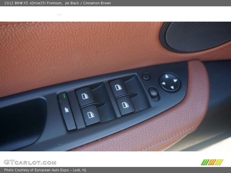 Jet Black / Cinnamon Brown 2012 BMW X5 xDrive35i Premium
