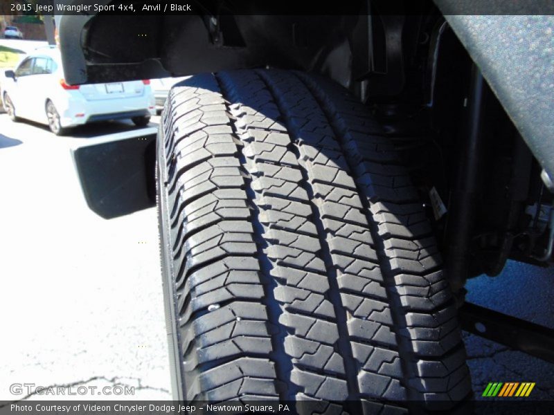 Anvil / Black 2015 Jeep Wrangler Sport 4x4