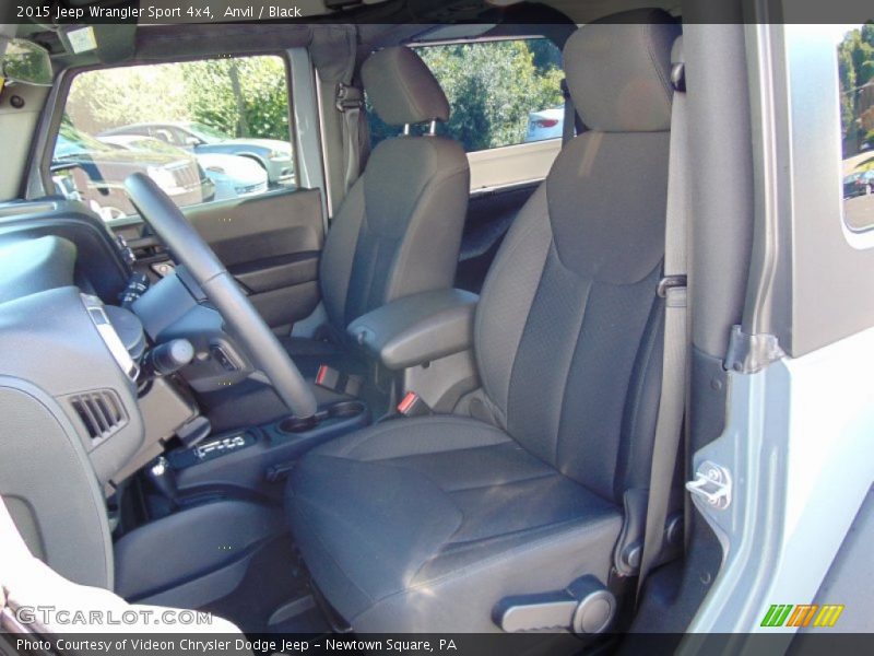 Anvil / Black 2015 Jeep Wrangler Sport 4x4
