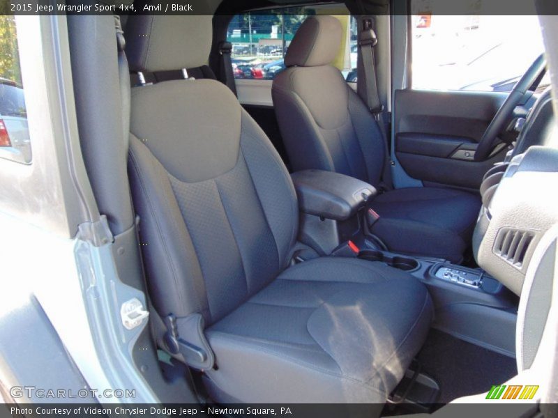 Anvil / Black 2015 Jeep Wrangler Sport 4x4
