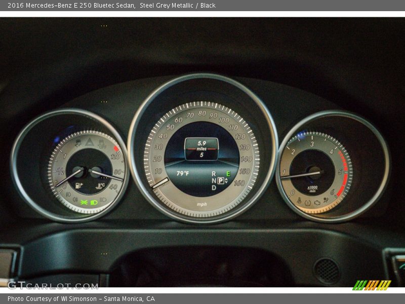  2016 E 250 Bluetec Sedan 250 Bluetec Sedan Gauges