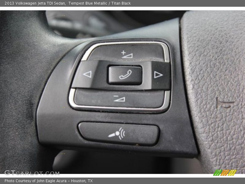 Tempest Blue Metallic / Titan Black 2013 Volkswagen Jetta TDI Sedan