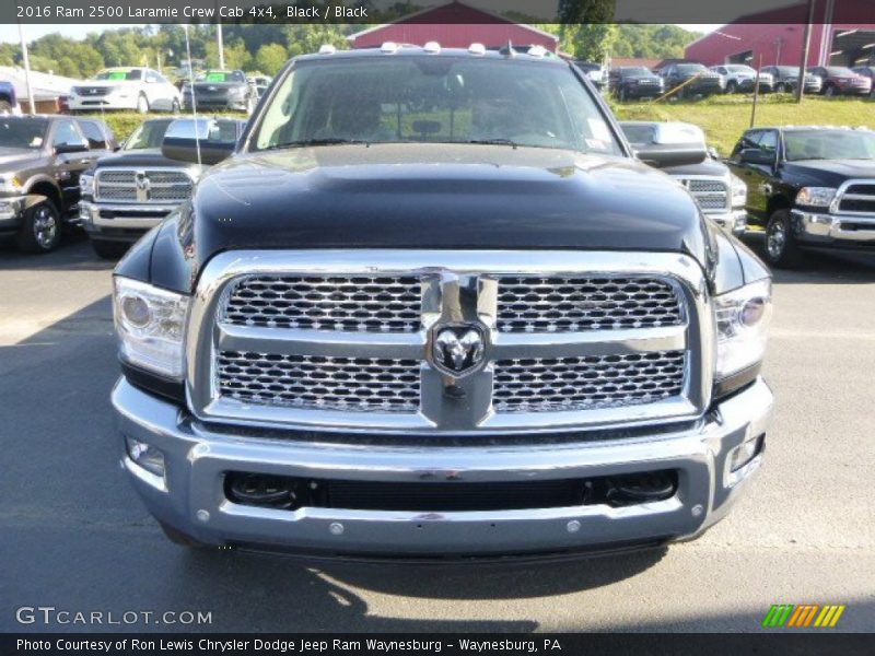 Black / Black 2016 Ram 2500 Laramie Crew Cab 4x4