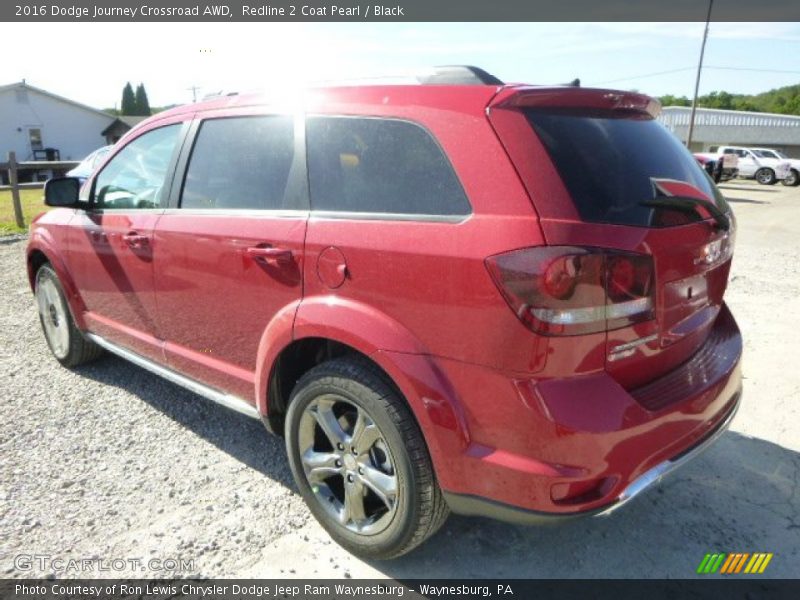 Redline 2 Coat Pearl / Black 2016 Dodge Journey Crossroad AWD
