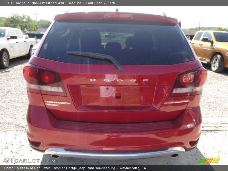 Redline 2 Coat Pearl / Black 2016 Dodge Journey Crossroad AWD