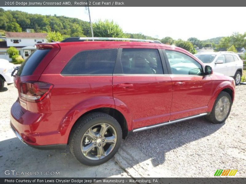 Redline 2 Coat Pearl / Black 2016 Dodge Journey Crossroad AWD