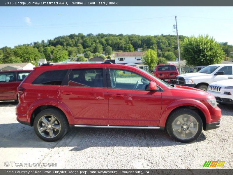 Redline 2 Coat Pearl / Black 2016 Dodge Journey Crossroad AWD