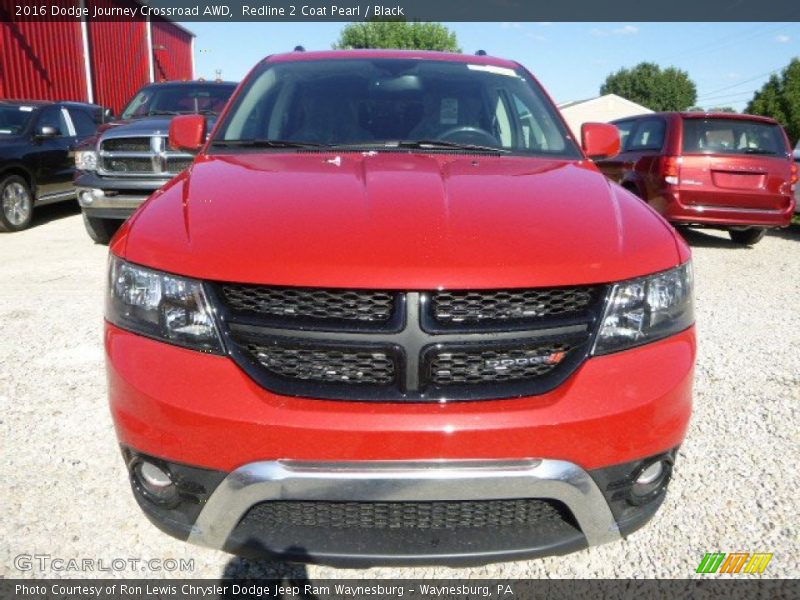 Redline 2 Coat Pearl / Black 2016 Dodge Journey Crossroad AWD