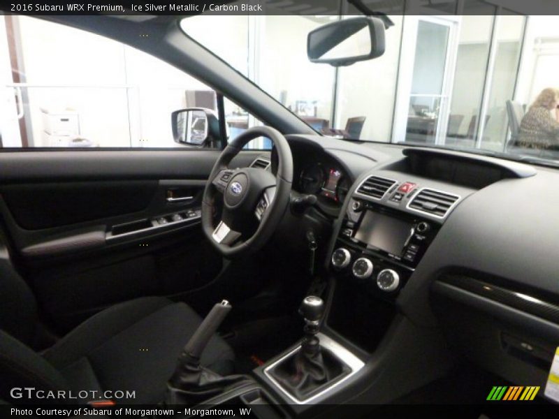 Ice Silver Metallic / Carbon Black 2016 Subaru WRX Premium