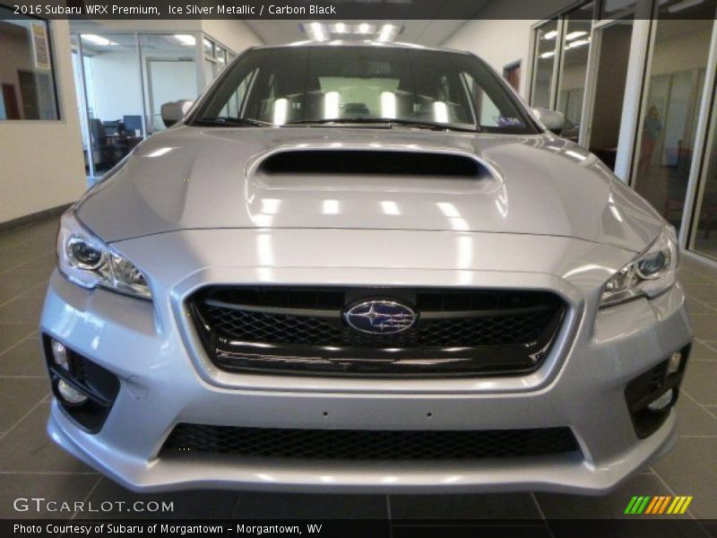 Ice Silver Metallic / Carbon Black 2016 Subaru WRX Premium