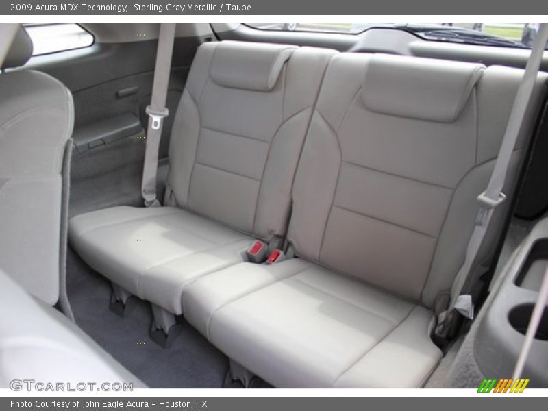 Sterling Gray Metallic / Taupe 2009 Acura MDX Technology