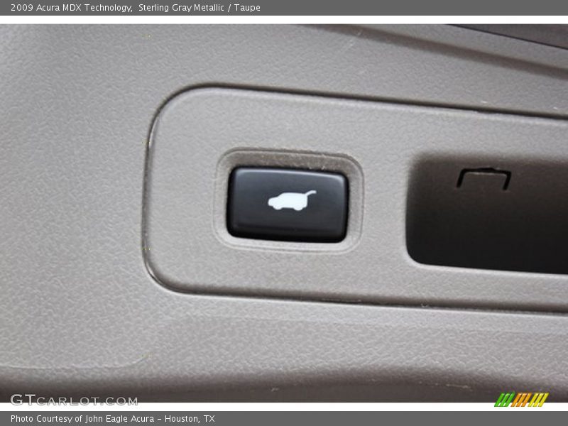 Sterling Gray Metallic / Taupe 2009 Acura MDX Technology
