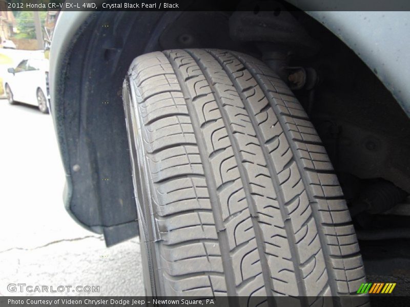Crystal Black Pearl / Black 2012 Honda CR-V EX-L 4WD