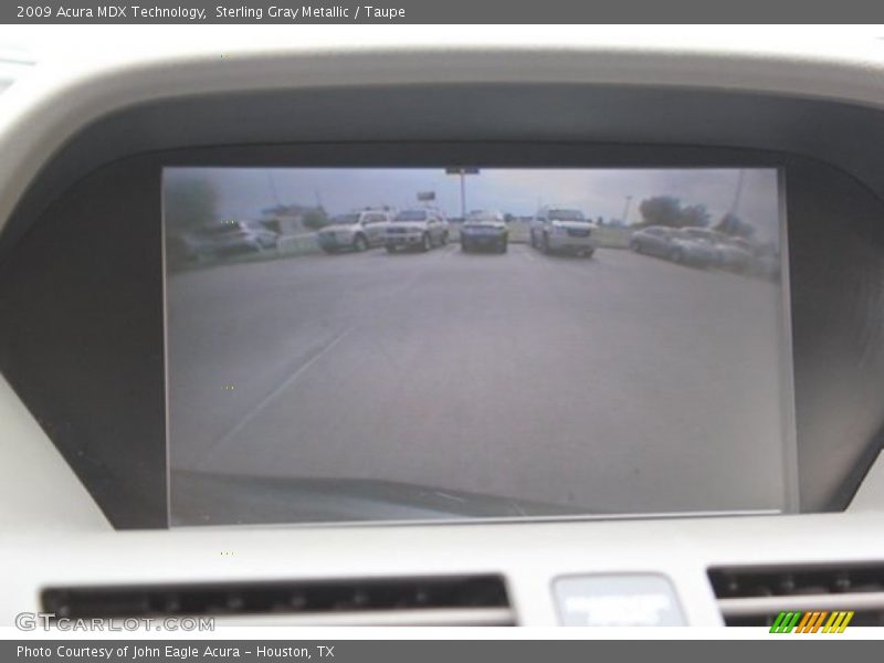 Sterling Gray Metallic / Taupe 2009 Acura MDX Technology
