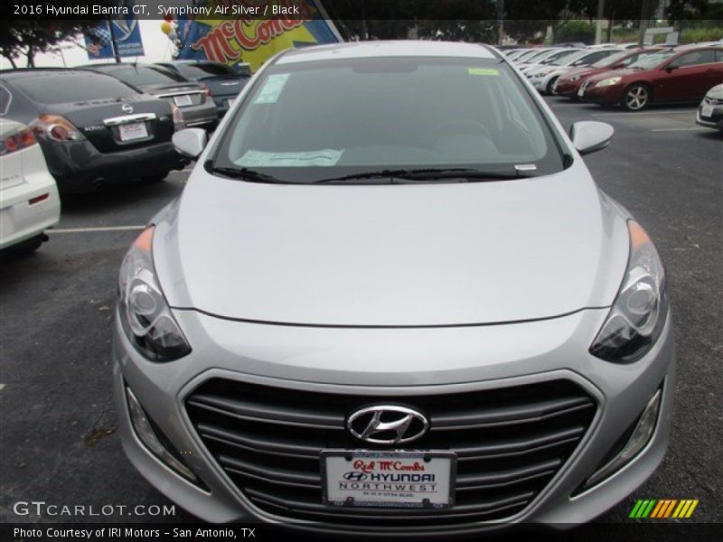 Symphony Air Silver / Black 2016 Hyundai Elantra GT