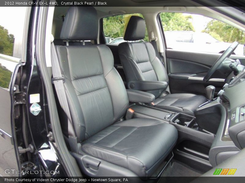 Crystal Black Pearl / Black 2012 Honda CR-V EX-L 4WD