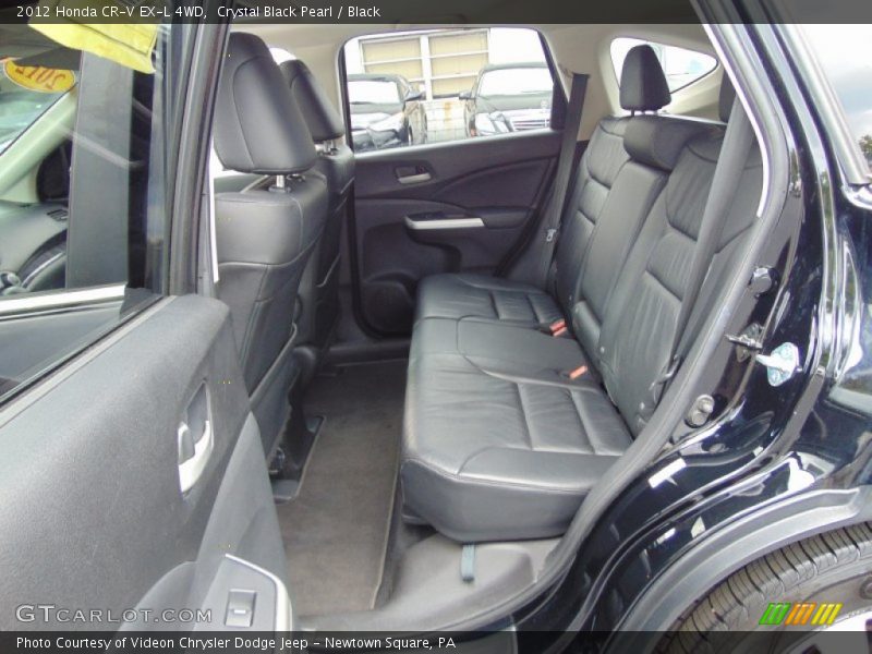 Crystal Black Pearl / Black 2012 Honda CR-V EX-L 4WD
