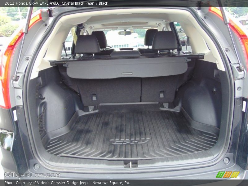 Crystal Black Pearl / Black 2012 Honda CR-V EX-L 4WD