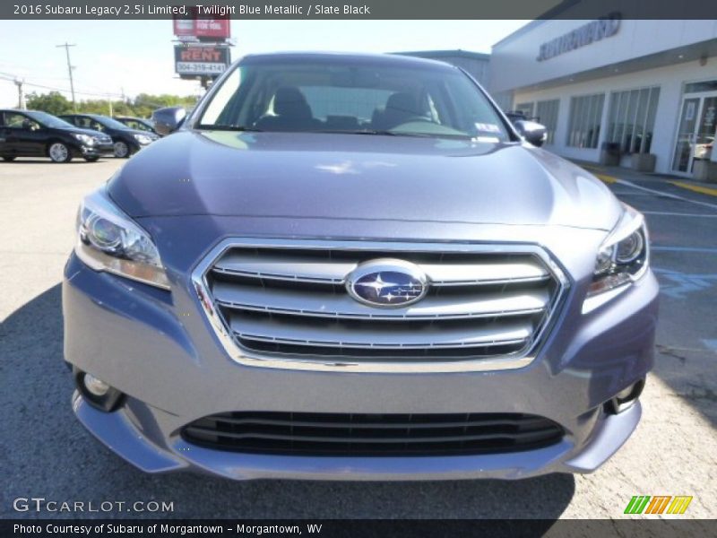 Twilight Blue Metallic / Slate Black 2016 Subaru Legacy 2.5i Limited