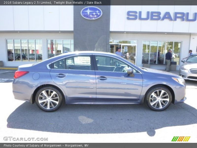 Twilight Blue Metallic / Slate Black 2016 Subaru Legacy 2.5i Limited