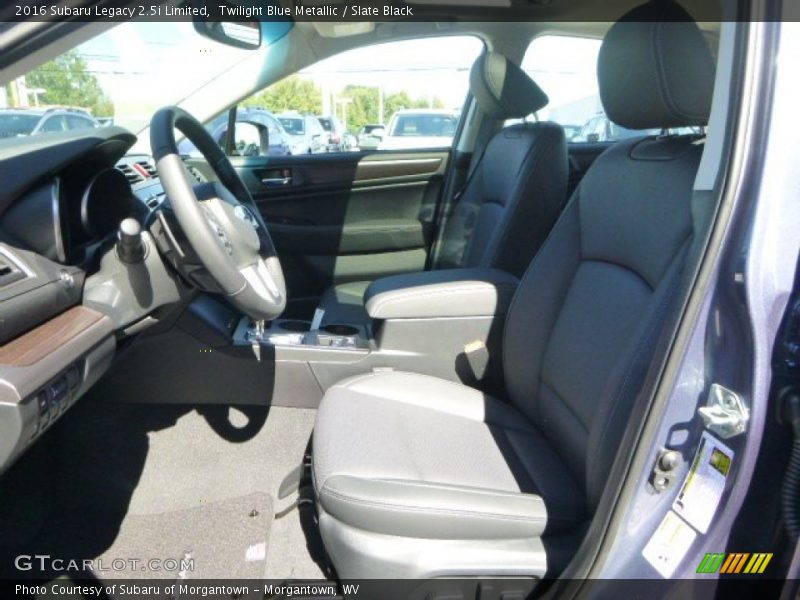 Twilight Blue Metallic / Slate Black 2016 Subaru Legacy 2.5i Limited