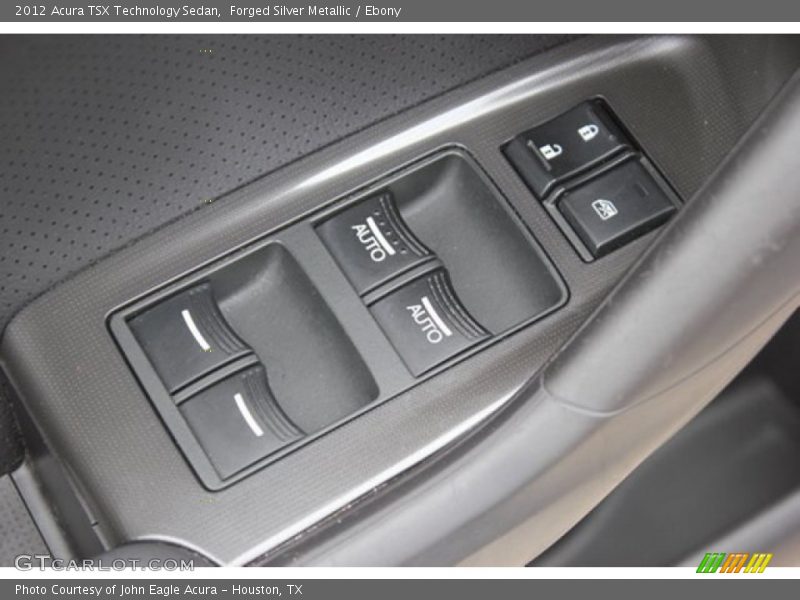 Forged Silver Metallic / Ebony 2012 Acura TSX Technology Sedan