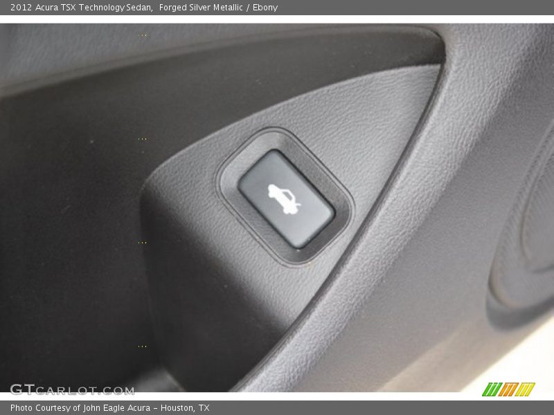 Forged Silver Metallic / Ebony 2012 Acura TSX Technology Sedan