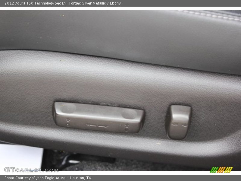 Forged Silver Metallic / Ebony 2012 Acura TSX Technology Sedan