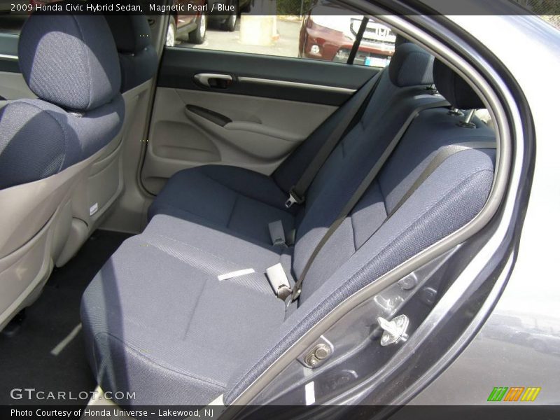 Magnetic Pearl / Blue 2009 Honda Civic Hybrid Sedan
