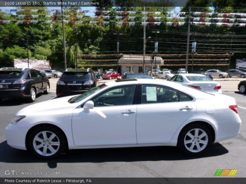 Starfire White Pearl / Cashmere 2008 Lexus ES 350