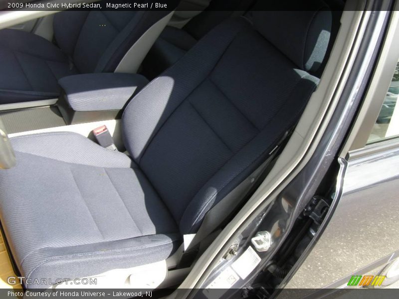 Magnetic Pearl / Blue 2009 Honda Civic Hybrid Sedan