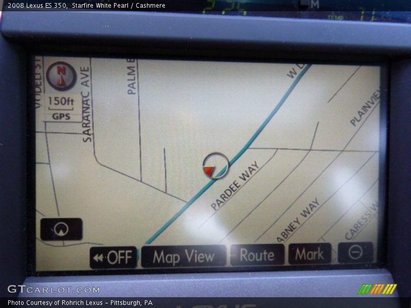 Starfire White Pearl / Cashmere 2008 Lexus ES 350