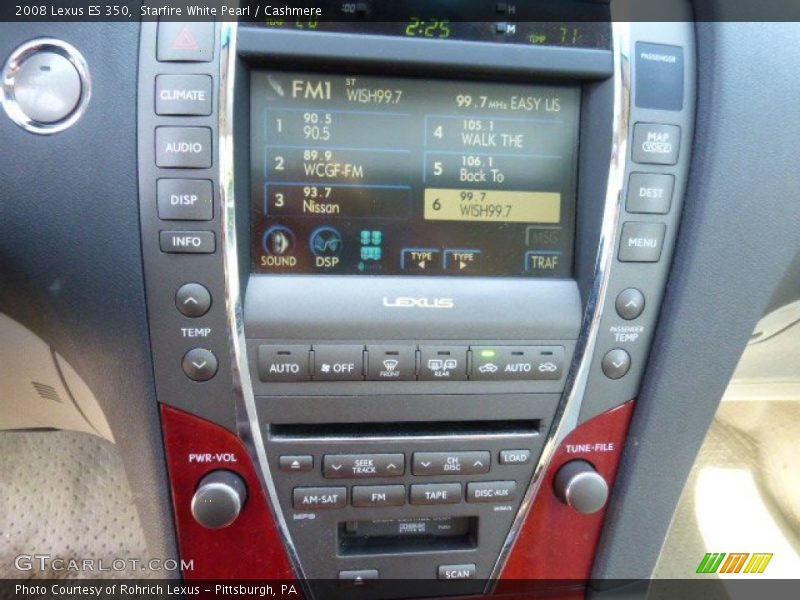 Starfire White Pearl / Cashmere 2008 Lexus ES 350