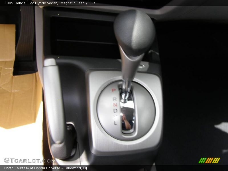 Magnetic Pearl / Blue 2009 Honda Civic Hybrid Sedan