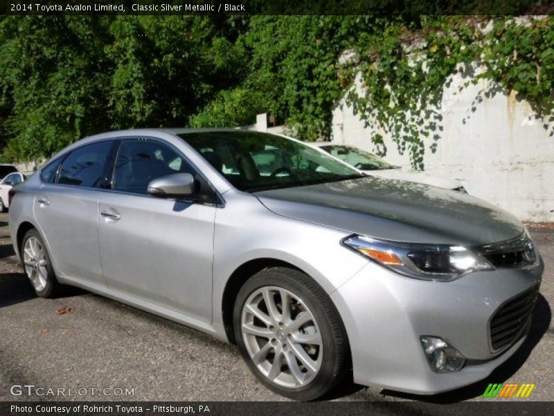 Classic Silver Metallic / Black 2014 Toyota Avalon Limited