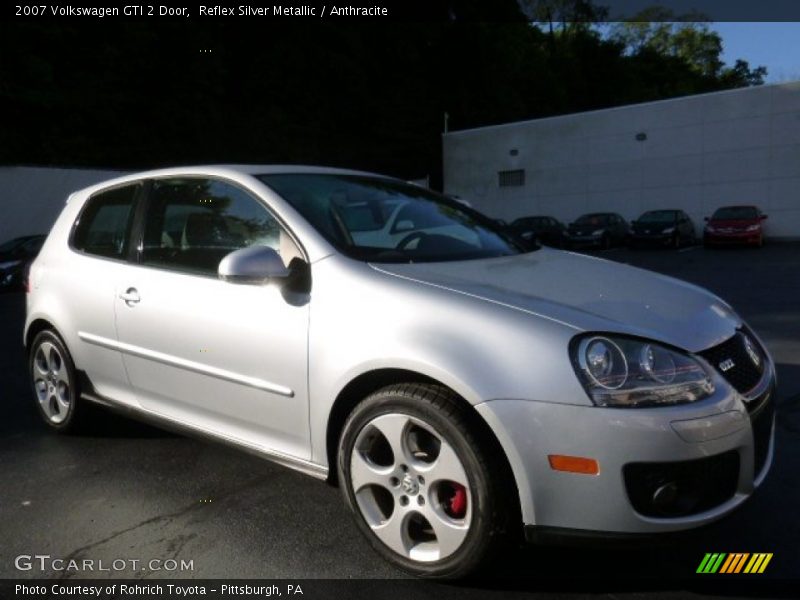 Reflex Silver Metallic / Anthracite 2007 Volkswagen GTI 2 Door