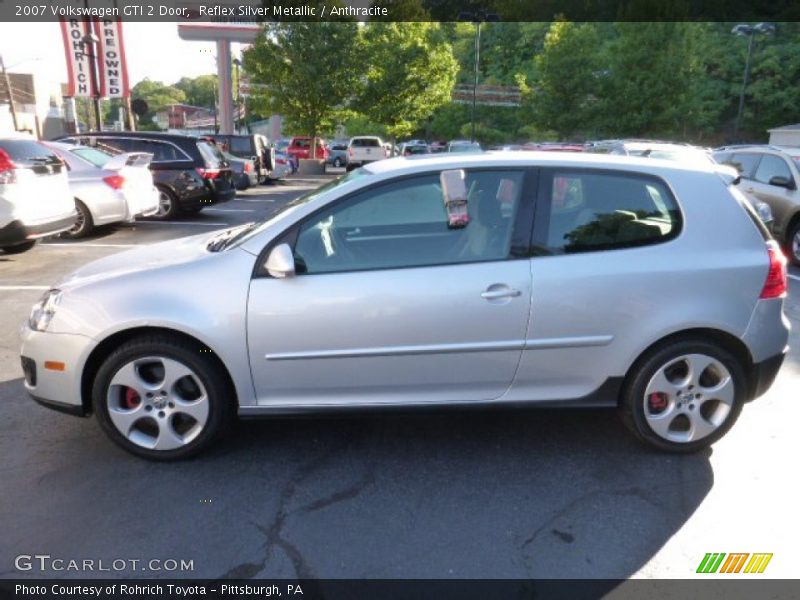 Reflex Silver Metallic / Anthracite 2007 Volkswagen GTI 2 Door