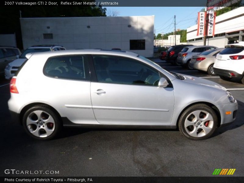 Reflex Silver Metallic / Anthracite 2007 Volkswagen GTI 2 Door